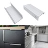 Pamtns Cabinet Handles, Concealed Pack of 12, Hidden Cabinet Handles,