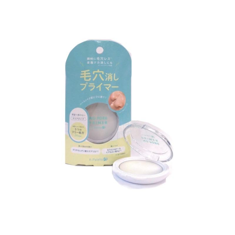K-パレット(K-Palette) 毛穴消しプライマー 01 クリア 4g ベースメイク前にひと塗り！つるんとした透明毛穴レス肌※に※メイクアップ効果