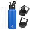 BJPKPK Botellas de Agua Aisladas de Acero Inoxidable 32 onz