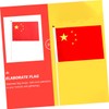 Kisangel 50pcs Handheld Chinese Flags National Flag of China Hand-waved