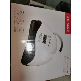 X6 max Lampara Uñas Uv Automática Con Niveles.