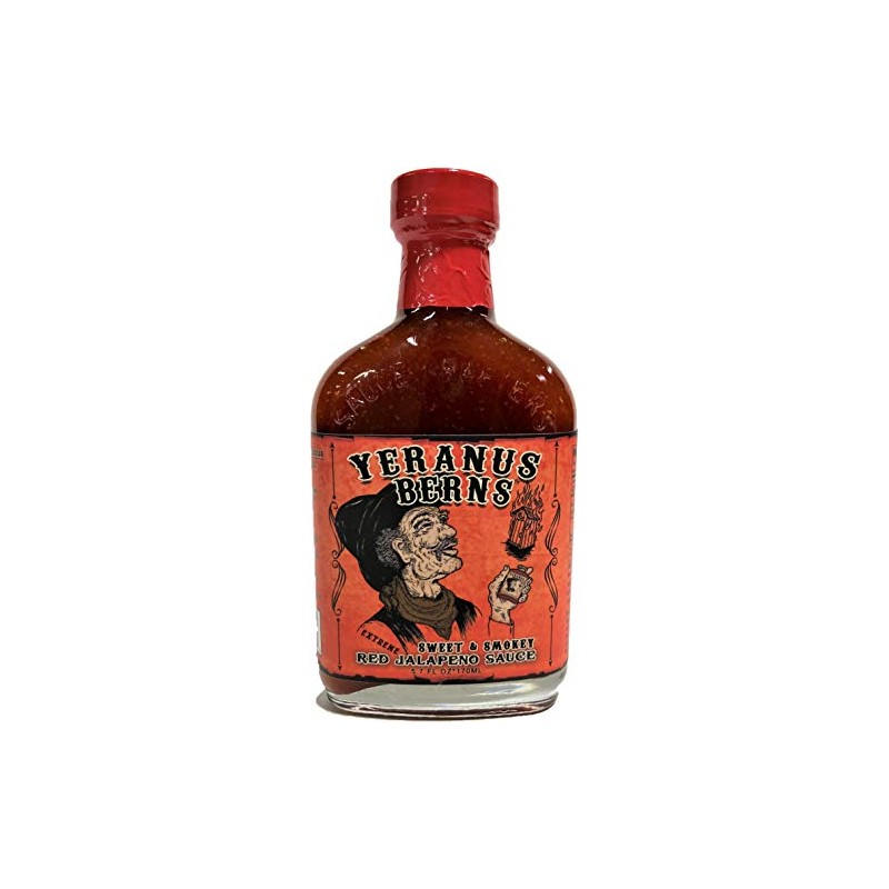 Yeranus Berns Sweet and Smokey Jalapeno Hot Sauce (Extreme)