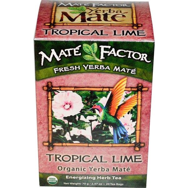 THE MATE FACTOR Hibiscus Lime Tea 20 BG