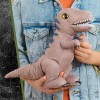 Jurassic World Roarin T-Rex Dinosaur Interactive Plush Toy 10.5-Inch New