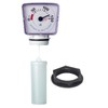 Adjustable Float Gauge for Oil/Fuel/Heating/Water - 1.1/2" With Backnut, Reversible