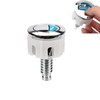 1Pcs Toilet Flush Button, Round Head Dual Toilet Push Button,