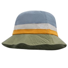 Clakllie Bucket Hat Lightweight Packable Sun Caps Multicolor Soft Top Fishing Cap Beach Summer Travel Hats,Blue