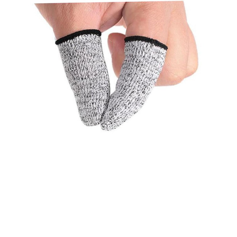 Ipetboom 3 Pairs Cut Resistant Finger Cots Reusable Finger Protectors