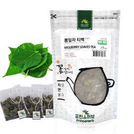 [Medicinal Korean Herb Tea] 100% Natural Mulberry Loose Leaves Tea/뽕잎 티백 차 40g (15 teabags)