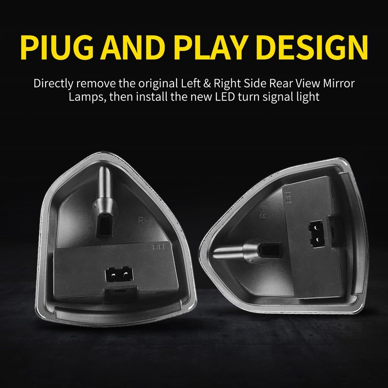 SZ-Light LED Side Mirror Turn Signal for 2010-2018 Dodge Ram