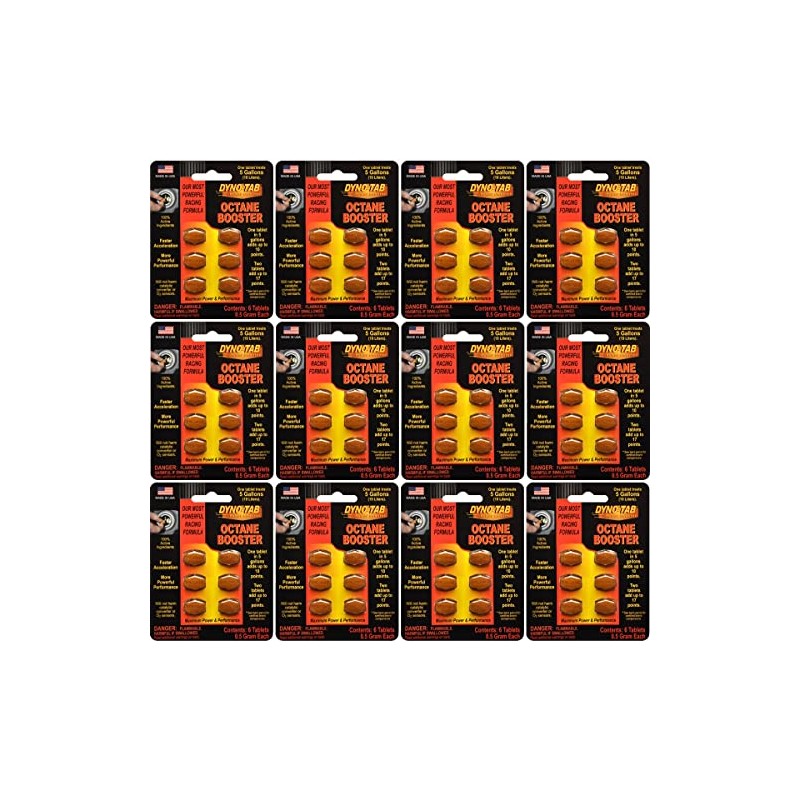 Dyno-tab Octane Booster 6-tab card (12)
