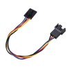 ASHATA 5PCS 5 Pin to 4 Pin Adapter 5 Pin