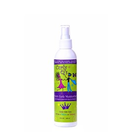 CURLS Curly Q's Kids Moist Detangler & Daily Moisturizer - For Children With All Curl Types - Comb With Ease - Aids Curl Formation - For Wet or Dry Hair - 8 Oz