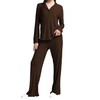 MANBEIYA Womens Pajama Sets 2 Piece Button Down Long Sleeve