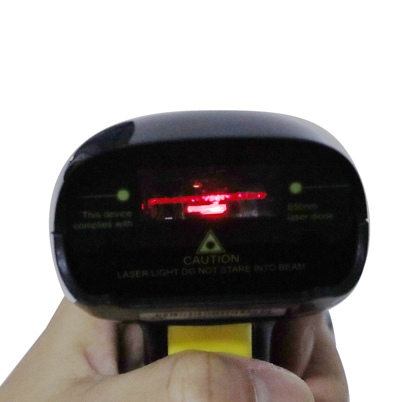 Barcode Scanner Wired Lasers Fast Stable Sensitive Accurate Ergonomic Handheld
