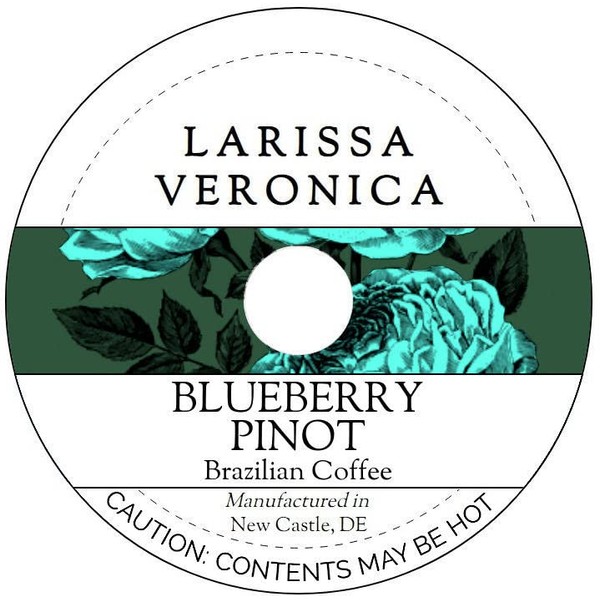 Blueberry Pinot Brazilian Coffee (Single Serve K-Cup Pods) (Gourmet, Naturally