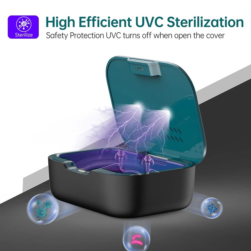 Multifunctional Automatic Hearing Aids Dryer Ultra Violet C(UVC) with 2