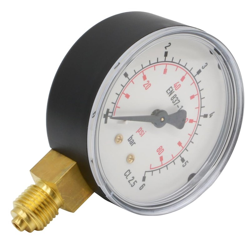 Fittingteile - Pressure Gauge Vertical Diameter 63 mm - Class