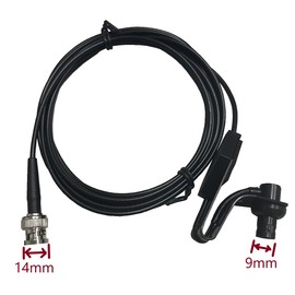 TW-MB-WCM Window Clip Mounts for Handheld Antenna Two Way Radio Accessories Car Mounts Bracket The end of Cable is BNC Male Connector The Center of TW-MB-WCM is BNC Female Connector