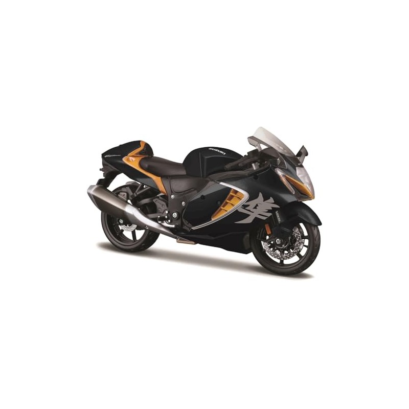 Maisto 32724 1/12 Special Package Suzuki Hayabusa 2022 Black Mini