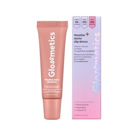 Glossmetics Bálsamo Labial Vanilla Latte - Mascarilla Labial Nocturna Para Labios Secos. Mascarilla Labial Con Manteca De Frutas, Bálsamo Labial...   