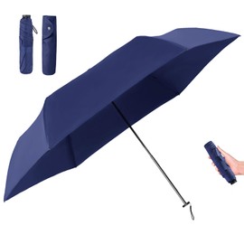 HINOKAZE Folding Umbrella, Lightweight (Industry's Lightest Carbon Umbrella, 3.2 oz (90 g), Diameter 39.4 inches (100 cm), Compact to Carry and Carry) Lightweight Folding Umbrella, For Men & Women,