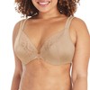 Playtex Women's Secrets Front-Close No-Poke Dreamwire Underwire, Cooling TruSUPPORT Bra,