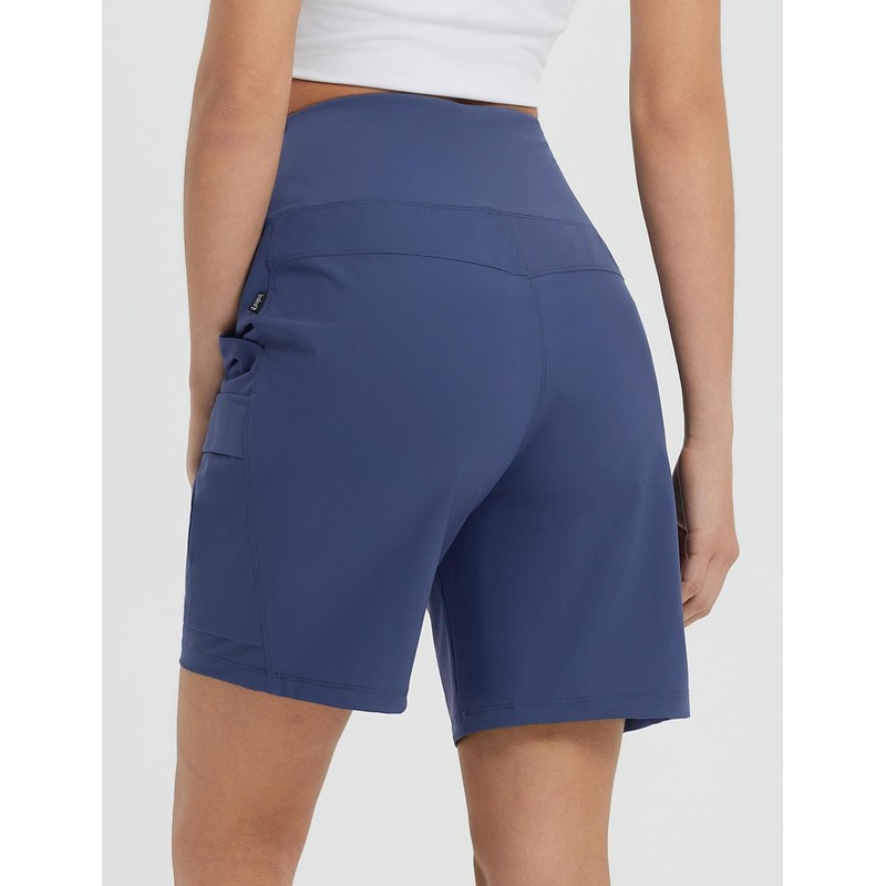 baleaf Women's Cargo Shorts High Waisted Waterproof Quick Dry Walking