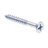 Prime-Line 9035166 Wood Screw, Flat Head Phillips, 8 X 1-1/4