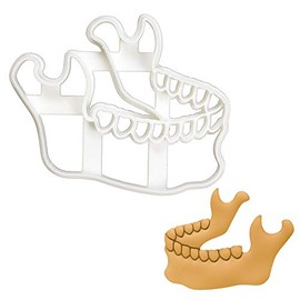 Mandible Bone cookie cutter, 1 piece - Bakerlogy