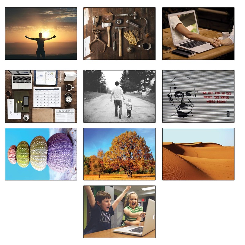 52 Mindfulness Conversation Questions and Images for Coaching Cards, Group