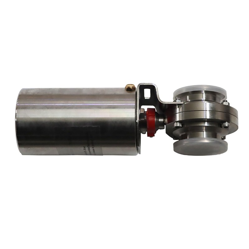 WYDDDARY 2.01'' Tri Clamp Sanitary Pneumatic Actuator Butterfly Value Single-Acting