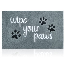 HLFMVWE Welcome Door Mats for Home Entrance Funny Doo rmats Wipe Your Paws Mat Welcome Mats for Front Door Non Slip Rubber Mat for Dog Doormat,18x28
