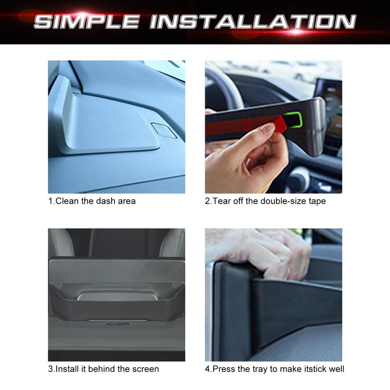 x xotic tech Interior Center Console Dashboard Hidden Storage Orgainzer