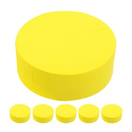 NOLITOY 6pcs Curl Hair Sponge Heatless Curling Tool for Thick Hair Soft Flexible Sponge for Natural Curls No Damage Breakage