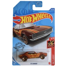 Hot Wheels '67 Camaro, [naranja quemado] 231/250 Flames 4/10