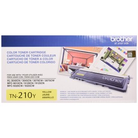 Brother Genuine TN210Y Color Laser Yellow Toner Cartridge