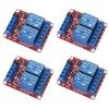 GTIWUNG Pack of 4 2 Channel 12 V Relay Module,