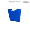 Deflecto 6 Pack Blue Portrait A4 Wall Mounted Document Holder