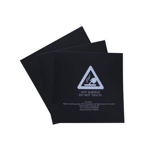 SOLUSTRE 3 x Printing Plate for Heated Bed Printer for