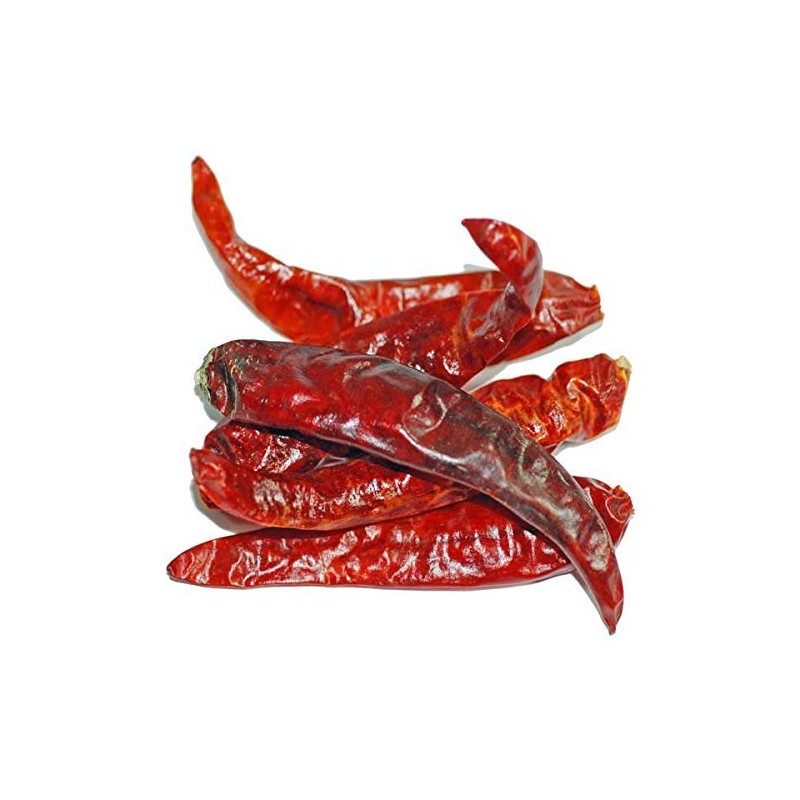 Indus Organics Cayenne Pepper Whole (40,000 SHU), 3 Oz Bag