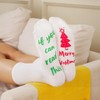 WANZHIHUI 6 Pairs Funny Women Novelty Socks with Grips- Gift