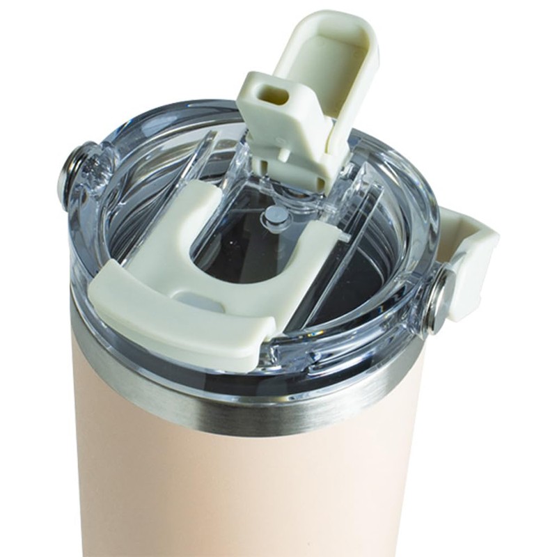 Living ensemble 2-way Tumbler with Straw, 30.4 fl oz (900
