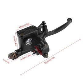 KIMISS 7/8 Inch Front Right Brake Clutch Master Cylinder Lever Pump for Quad Bike ATV