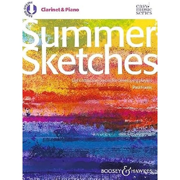 Summer Sketches: Eight attractive pieces for developing players. clarinet and