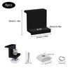 XIAQICA Pack of 8 Solar Panel Brackets 30 mm Solar