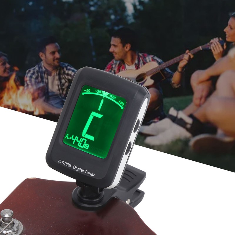 ClipOn Tuner 12Lil for Guitar Bass Ukulele Musical Instrument Accessories