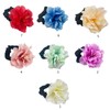 Rose Hair Bobbles Flowers Hair Bobbles for Women Flowers Ponytail