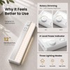 EZVALO 12inch Under Cabinet Lighting Wireless, Wide Even Glow, 6000mAh