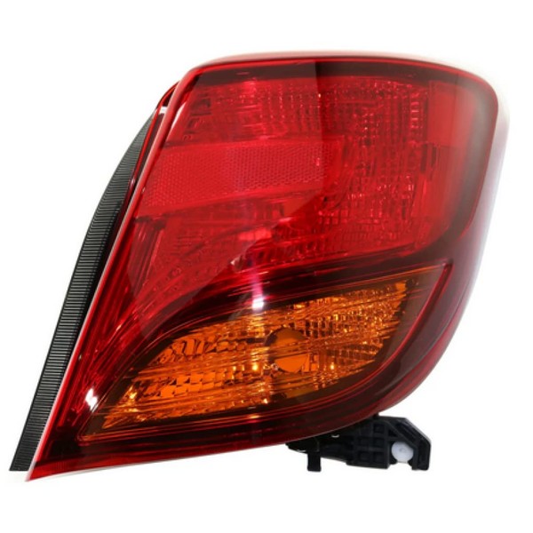 CarLights360: For 2015 2016 2017 Toyota Yaris Tail Light Assembly